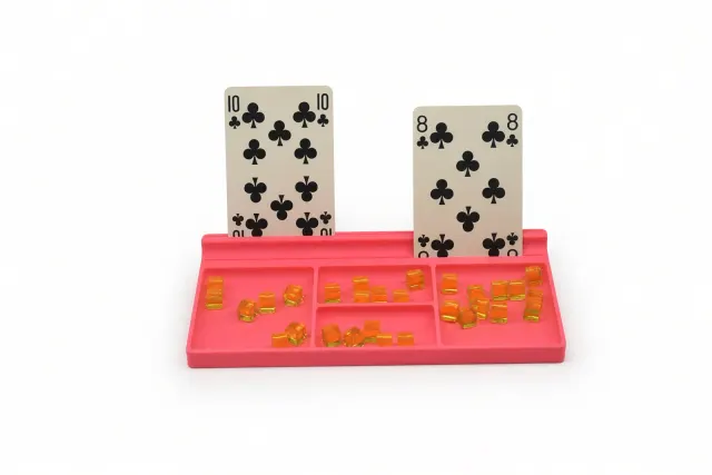 Kartlıklı Token Kabı - Pembe
