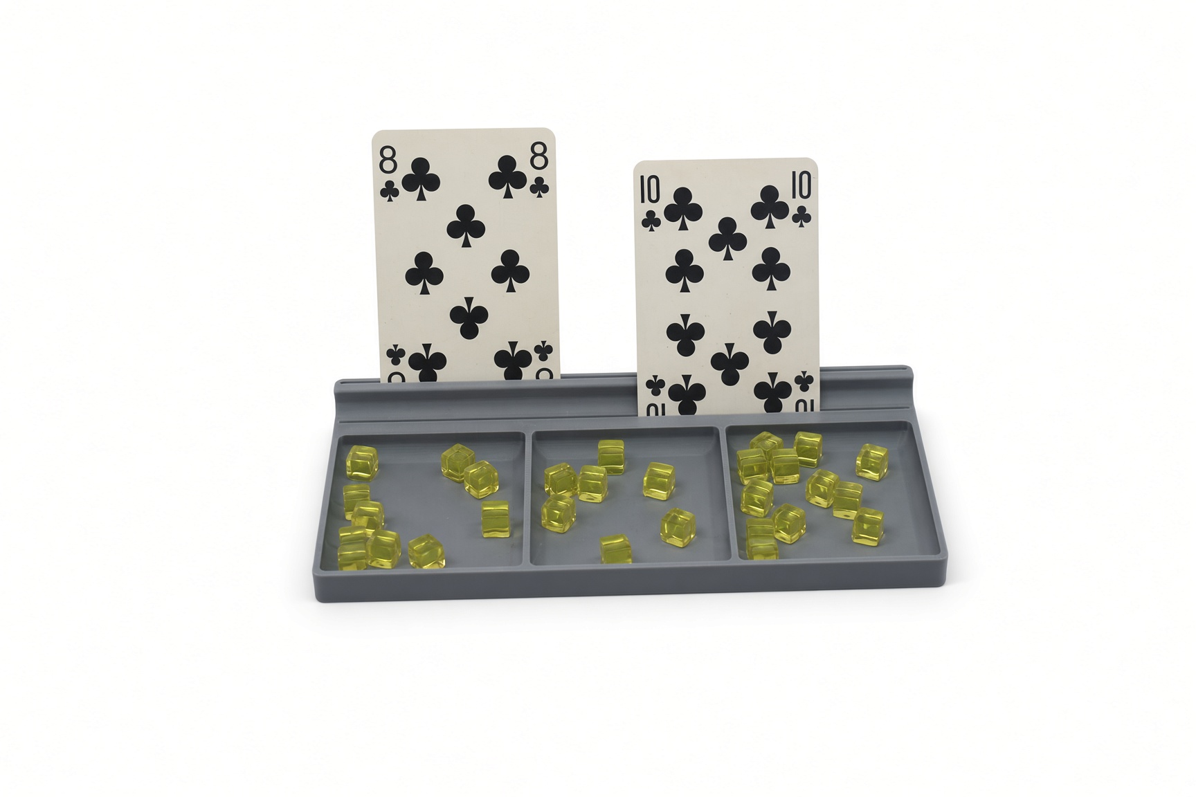 Kartlıklı Token Kabı - Gri